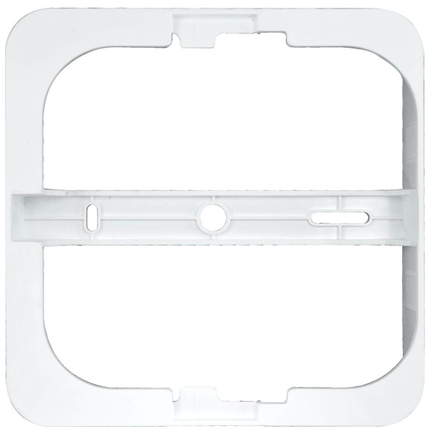 e2 Aufbaurahmen für Einbaupanel Style Q 145 eckig Weiß 14,5x14,5cm