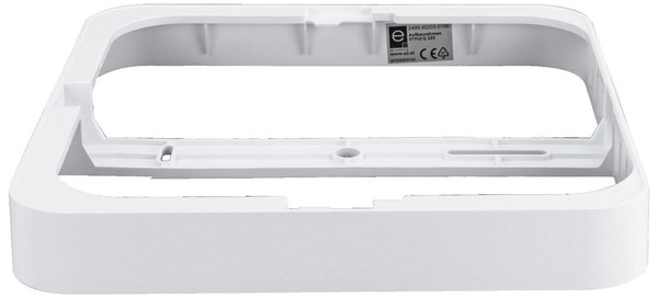 e2 Aufbaurahmen für Einbaupanel Style Q 225 eckig Weiß 22,5x22,5cm