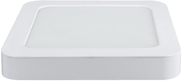 e2 Aufbaurahmen für Einbaupanel Style Q 225 eckig Weiß 22,5x22,5cm