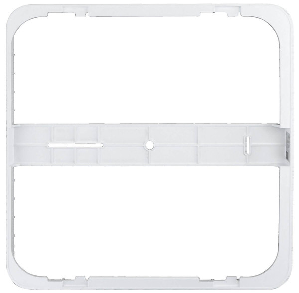 e2 Aufbaurahmen für Einbaupanel Style Q 300 eckig Weiß 30x30cm