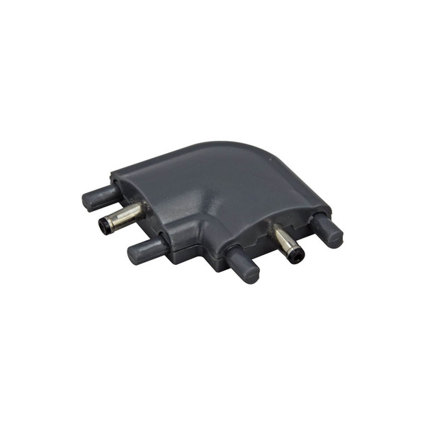 e2 Lichtleiste Link Eckverbinder Schwarz