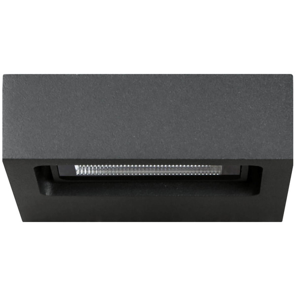 e2 LED Außenwandleuchte Minor 7W neutralweiss 4000K IP65 Anthrazit Aluminium 12x11cm
