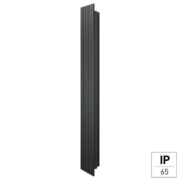 e2 LED Außenwandleuchte Rigel 20W neutralweiss 4000K IP65 Anthrazit Aluminium 100x9,5cm