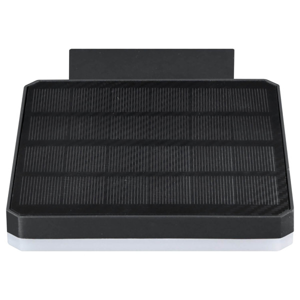 e2 LED Solar-Außenwandleuchte Sika 4,4W neutralweiss 4000K Bewegungsmelder IP54 Anthrazit Aluminium 17x13,5cm