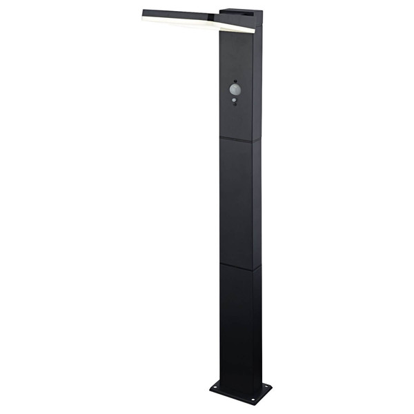 e2 LED Solar-Wegeleuchte Sika-W 4,4W neutralweiss 4000K Bewegungsmelder IP54 Anthrazit Aluminium 75x22cm