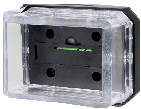 e2 LED Solar-Zaunleuchte 0,1W neutralweiss 4000K 4er Set IP44 Schwarz 8x6cm