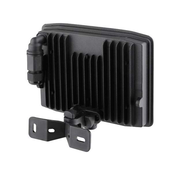 e2 LED Strahler, Fluter Pro 50W tageslichtweiss 6000K IP65 Schwarz Aluminium 18x14cm