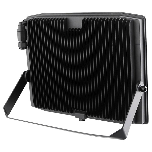 e2 LED Strahler, Fluter Pro 200W tageslichtweiss 6000K IP65 Schwarz Aluminium 34x26cm