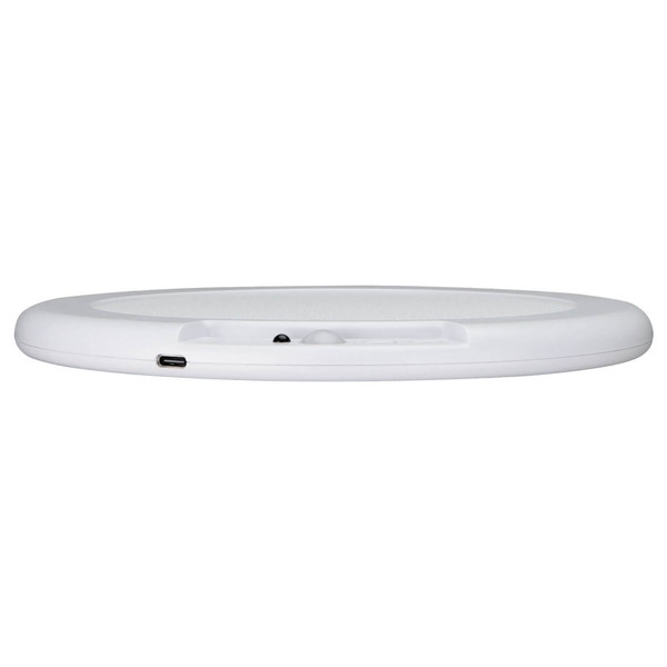 e2 LED Akku-Leuchte BL1 3W CCT warm-/neutral-/tageslichtweiss 3000K/4000K/6500K Bewegungsmelder Fernbedienung Akku Weiß Ø19cm