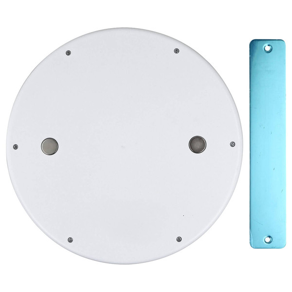 e2 LED Akku-Leuchte BL1 3W CCT warm-/neutral-/tageslichtweiss 3000K/4000K/6500K Bewegungsmelder Fernbedienung Akku Weiß Ø19cm