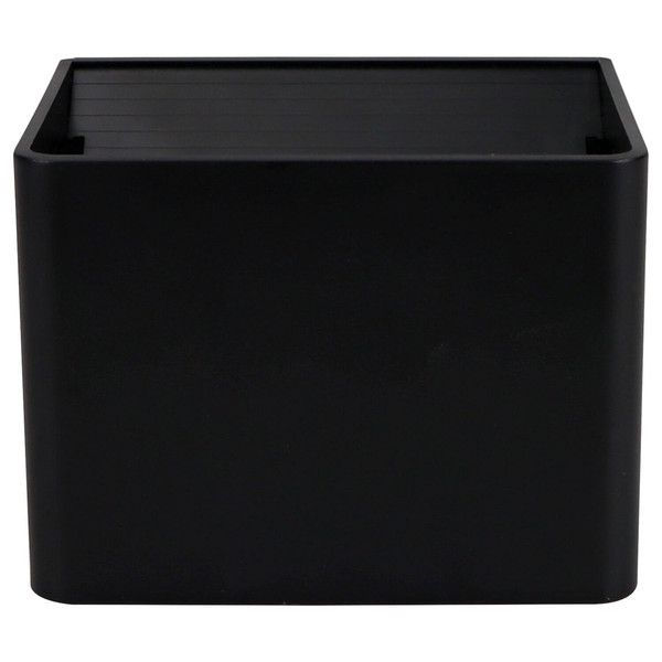 e2 LED Akku-Leuchte BL3 1,8W CCT warm-/neutral-/tageslichtweiss 3000K/4000K/6500K Bewegungsmelder Fernbedienung Akku Schwarz 10x8cm
