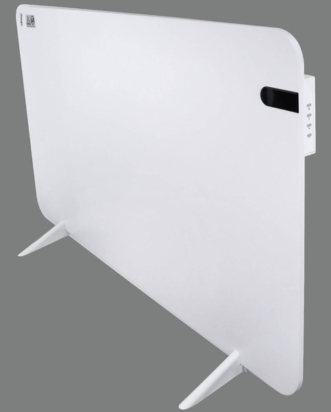 e2 Infrarotheizungen, Infrarot-Heizpaneel Alea L 650W Thermostat Fernbedienung IP44 Weiß 100x60cm