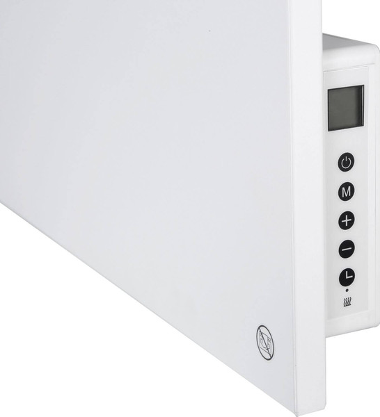 e2 Infrarotheizungen, Infrarot-Heizpaneel Smart & Easy L 700W Fernbedienung App-Steuerung WiFi IP44 Weiß 119,5x59,5cm
