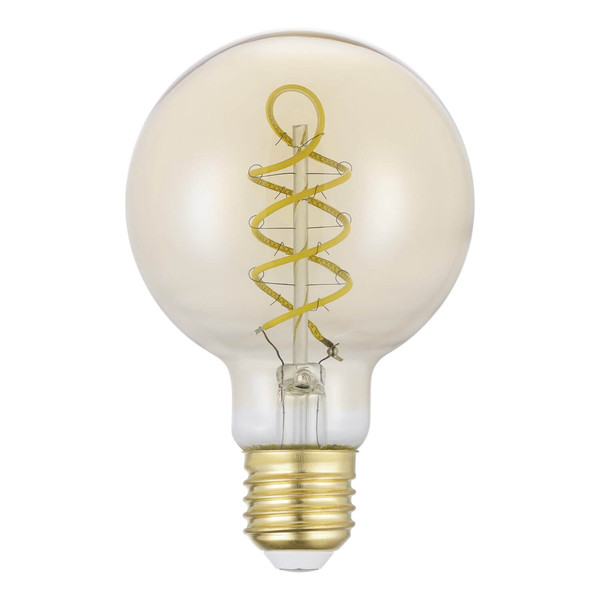 Eglo LED Lampe E27 G80 8W 806lm warmweiss 2700K Amber 110368