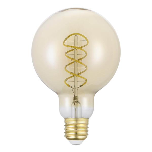 Eglo LED Lampe E27 G95 8W 806lm warmweiss 2700K Amber 110369