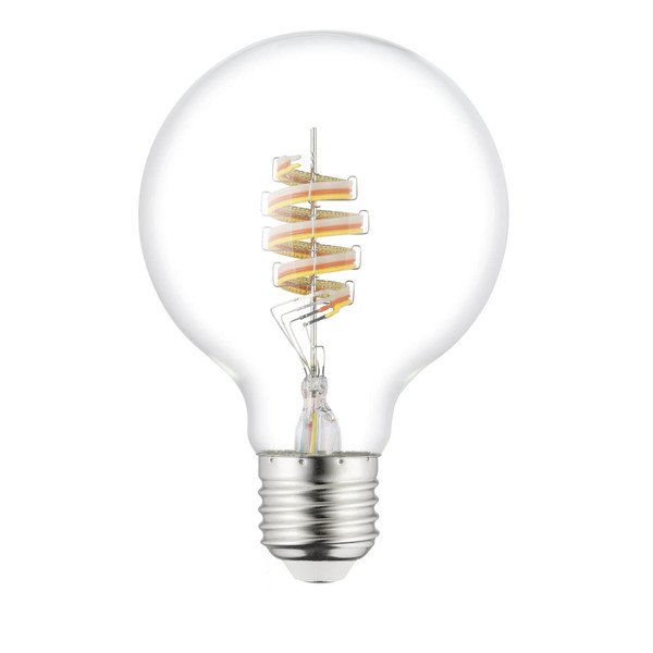 Eglo LED Lampe Smart E27 G95 dimmbar 7,5W 806lm RGB warmweiss 3000K Zigbee Klar 110407