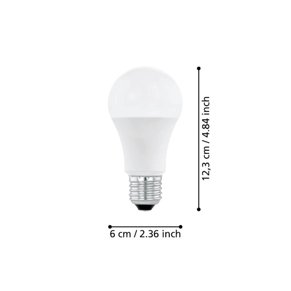 Eglo LED Lampe E27 A60 11W 1055lm neutralweiss 4000K Opal 117593