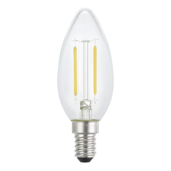 Eglo LED Lampe E14 C35 2,2W 250lm warmweiss 2700K Klar 117608