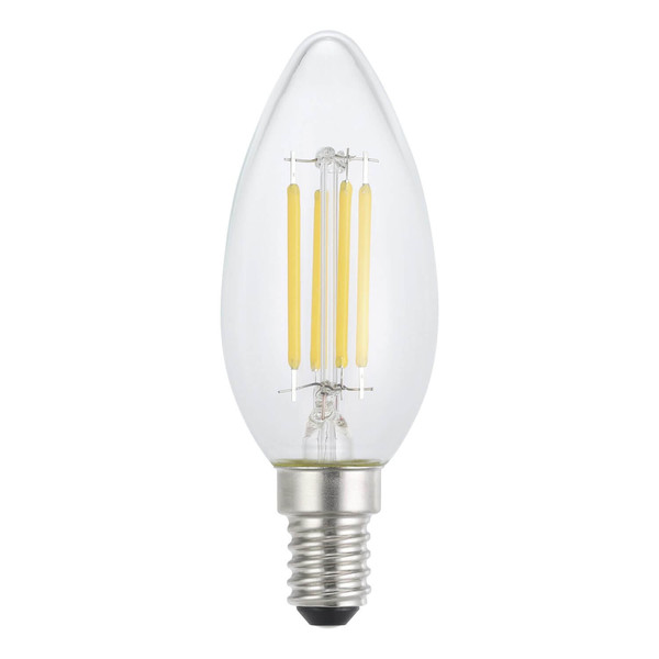 Eglo LED Lampe E14 C35 dimmbar 4W 470lm warmweiss 2700K Klar 117609