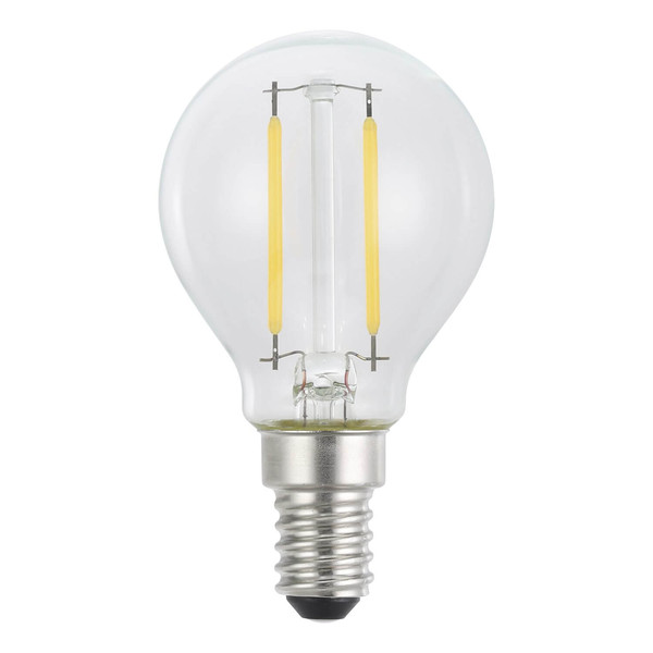 Eglo LED Lampe E14 G45 2,2W 250lm warmweiss 2700K Klar 117612