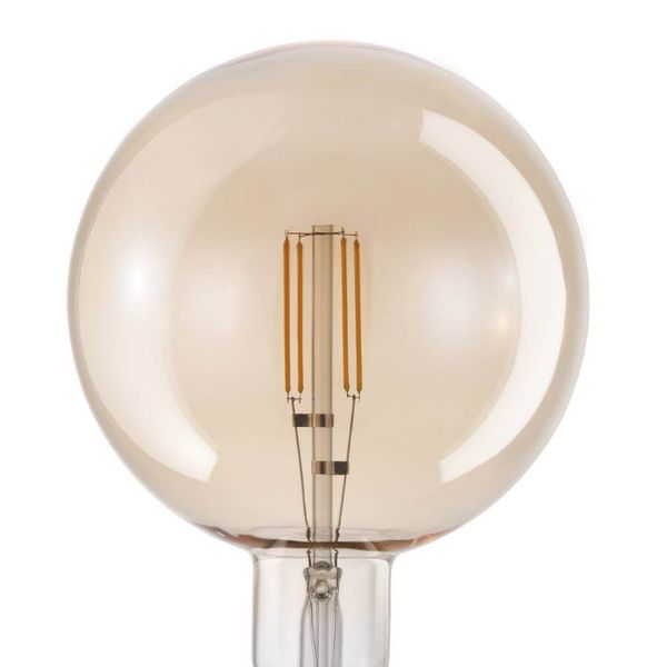 EGLO Vintage Spezial E27 LED große Globe Lampe G200 4W 2200K extra-warmweiss dimmbar