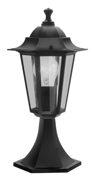 Eglo 22472 LATERNA 4 E27 Außen-Stehleuchte Ø195mm Schwarz IP44