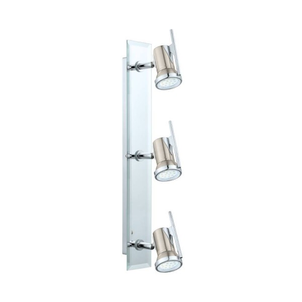 Eglo 31266 TAMARA 1 LED Spot 3x3W 460x70mm Nickel-Matt Chrom IP44