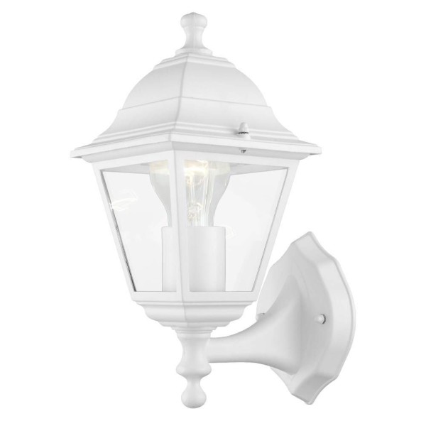 Eglo 31345 BELFORT 1 E27 Außen-Wand-/Deckenleuchte uplight Weiss IP44