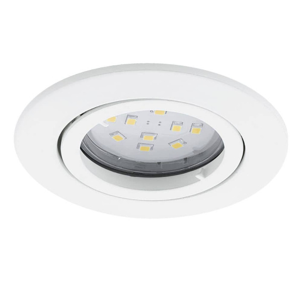 Eglo 31682 Tedo LED Einbauleuchte 5W Aluguss weiss