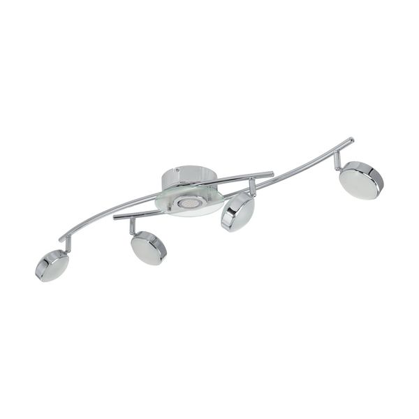 EGLO 32829 SALTO LED Deckenleuchte klar 4x5.4/2.5W 3000K warmweiss