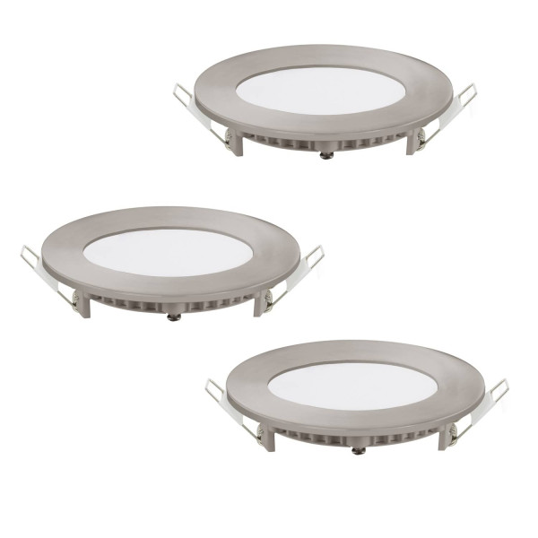 EGLO 32882 FUEVA-C LED Einbauleuchte Connect 3x3W warmweiss