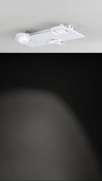 EGLO 39135 BREA LED Spot-Leuchte klar 3x5W 3000K warmweiss