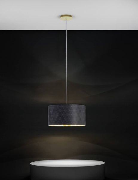 EGLO 39224 DOLORITA Pendelleuchte schwarz gold 3xE27