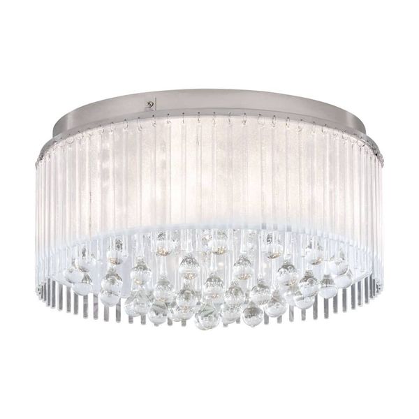 EGLO 39332 MONTESILVANO LED Deckenleuchte klar G9 6x3W