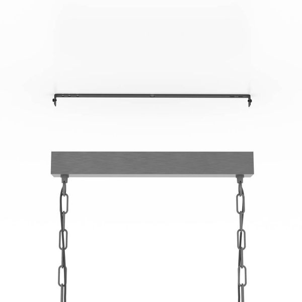 Eglo 43168 LUBENHAM 1 E27 3-fach Hängeleuchte 900x200mm Nickel-Antik Creme