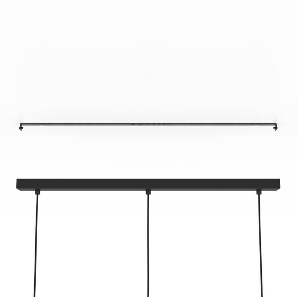 Eglo 43752 BRAMERTON E27 3-fach Hängeleuchte 810x120mm Schwarz Braun