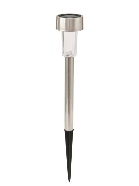 Eglo LED Aussenleuchte H24cm Edelstahl Solarbetrieb mit Schalter