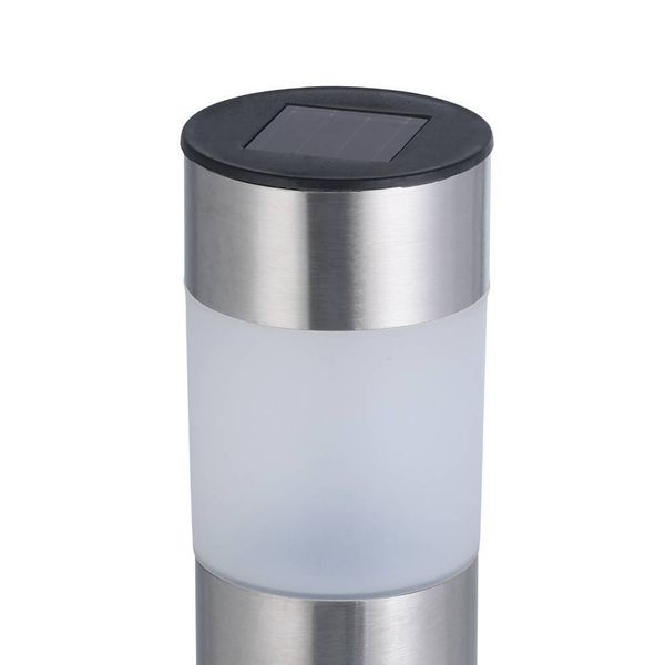 Eglo 48494 Z_SOLAR LED 6-fach Gartenleuchte 6x0,06W Ø60mm Edelstahl Weiss