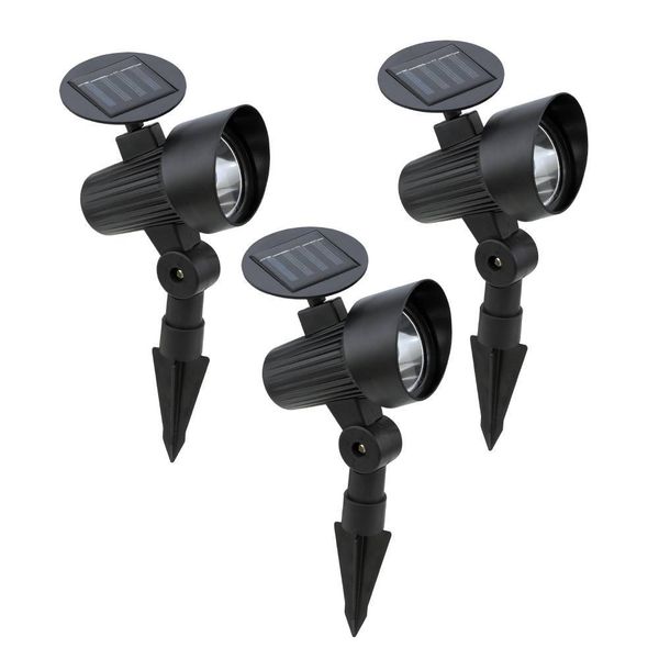 Eglo 48504 Z_SOLAR LED 34-fach Gartenleuchte 3x 4x0,06W 165x95mm Schwarz