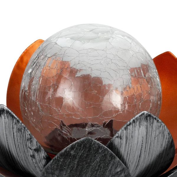 Eglo 48931 SOLAR LED Außen-Gartenleuchte 1x0,06W Ø200mm Brüniert IP44