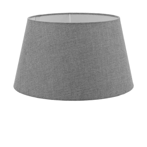 Eglo 49655 1+1 Vintage Schirm E27 grau 40cm