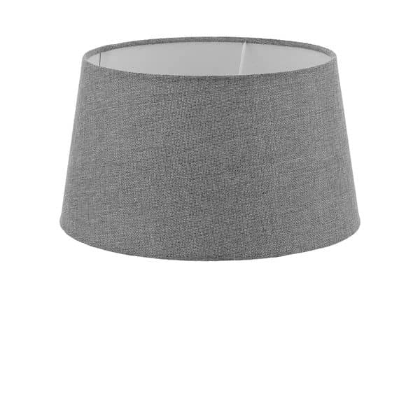 Eglo 49658 1+1 Vintage Schirm E27 grau 30cm