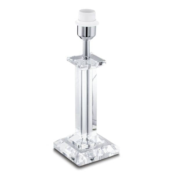 Eglo 49855 Glasbury Tischleuchte E27 chrom klar