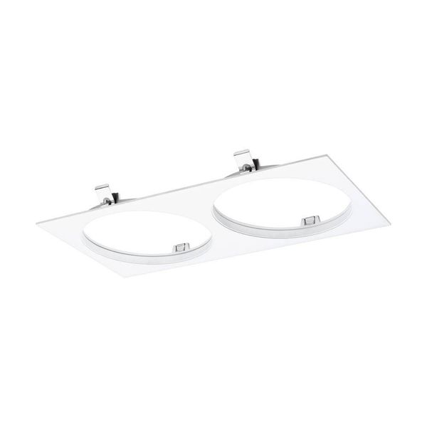 Eglo 60379 IN111/2SQ Einbaurahmen 2 320x165mm Weiss