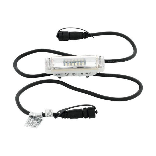 Eglo 61286 PASADA LED Handlaufleuchte 1,3W 110x29mm Weiss Transparent Neutralweiss IP44