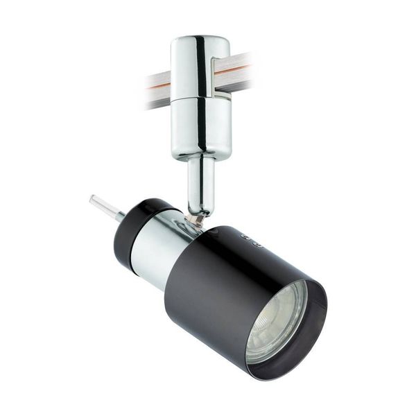 Eglo 61913 VILLANOVA 1 LED Leuchtspot 4,5W Ø60mm Nickel-Nero, Chrom