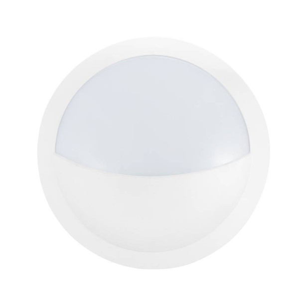 Eglo 62215 BELLARIA LED Außen-Wandleuchte 6W Ø300mm Weiss Warmweiss IP66