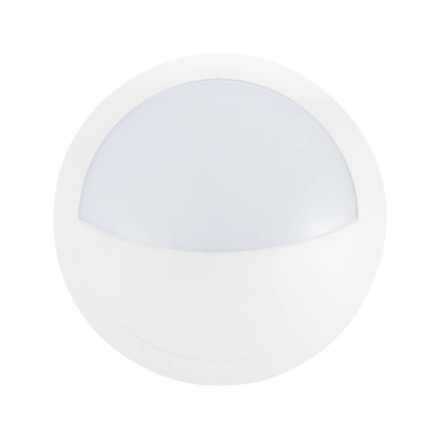 Eglo 62217 BELLARIA LED Außen-Wandleuchte 6W Ø300mm Weiss Neutralweiss IP66