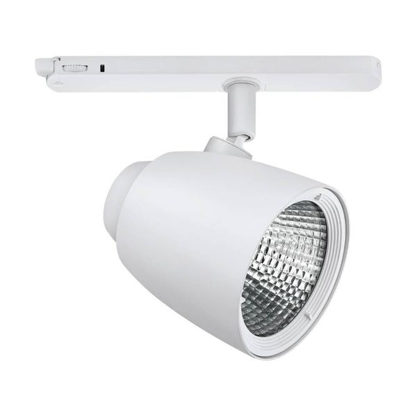 Eglo 67217 ARBERI LED Leuchtspot 40W 40° Ø120mm Weiss Warmweiss Dimmbar