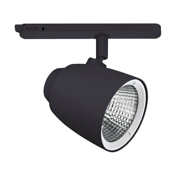 Eglo 67222 ARBERI LED Leuchtspot 40W 40° Ø120mm Schwarz Neutralweiss Dimmbar